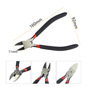 YTH-22 6 "thép nhựa đúc xử lý DIY OEM Chéo Cắt Kìm cho bộ phim nhựa và đồng Cáp tay công cụ - Product Image 2