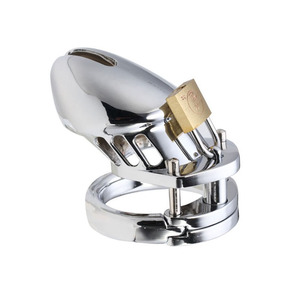 <span class=keywords><strong>Candado</strong></span> de cabeza de avión de acero inoxidable para hombres, cerraduras de <span class=keywords><strong>castidad</strong></span>, parte inferior del cuerpo, Bondage, jaula para pene, Juguetes sexuales - Product Image 3
