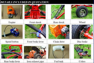 Chasis para Go-Kart de Gasolina Todoterreno para Niños - Product Image 5