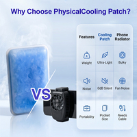 Paquete de Refrigeración para Teléfono con Tecnología de Autoenfriamiento PCM de Bingfan, Directo de Fábrica, para Transmisión en Vivo, Mantiene el Rendimiento de Todos los Modelos de Smartphones