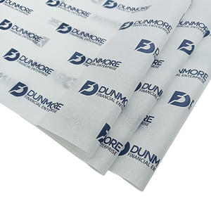 กระดาษคราฟท์พิมพ์ลายแบรนด์หรู สำหรับห่อของขวัญและช่อดอกไม้ - Product Image 4