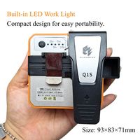 Q1S FIber Optic Cleaver Fully Automatic Rechargeable 16 Face Blade Optical Fiber Cutter FTTH Fiber Optic Equipment