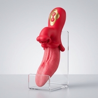 Vibrateur USB G-Spot et Mamelons à Contrôle par APP, 9 Modes de Vibration, Jouet Sexuel Langue Vibrante, Vibrateur Langue, Jouet Sexuel pour Femme