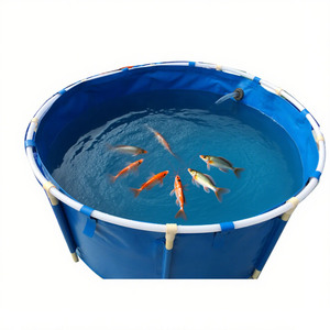 Bacs d'élevage aquacole, bassins <span class=keywords><strong>pour</strong></span> l'élevage de poissons, équipement d'élevage de crevettes, piscine d'élevage en bâche de grande capacité - Product Image 2