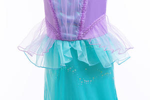Vestido de sirena para niñas y niños, <span class=keywords><strong>disfraz</strong></span> de princesa para <span class=keywords><strong>disfraz</strong></span>, ropa elegante para fiesta de cumpleaños, ropa de Halloween para niña - Product Image 5