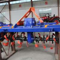 Motoculteur rotatif agricole à attelage 3 points pour tracteur agricole