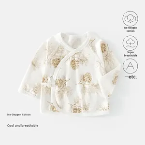 <span class=keywords><strong>Abbigliamento</strong></span> Personalizzato per Neonati Stile Monacale, Comodo Completo a Mezza Schiena in Puro Cotone per Primavera e Autunno - Product Image 4