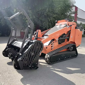 Thủy lực log lấy Mini Skid chỉ đạo mulcher Skid chỉ đạo bàn chải lấy cỏ xô củi Bộ vi xử lý Skid chỉ đạo với file đính kèm - Product Image 6