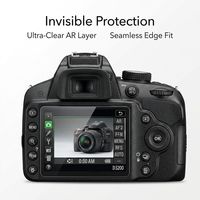 Protecteur d'écran haute transparence en film AR pour appareil photo Nikon D3200
