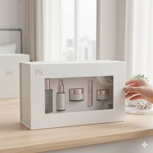 Caja de Regalo Rígida Ecológica <span class=keywords><strong>con</strong></span> Materiales Reciclados para Kits de Spa y Bienestar de Alta Gama - Product Image 4