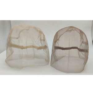 Hot Bán Vô Hình Trong Suốt Ren Đóng Cửa Glueless Dệt Bện Tóc Cap Có Thể Điều Chỉnh Dây Đeo Trong Suốt Cap Tóc Bện - Product Image 6