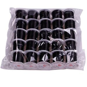 Elastico Nero del Salone di <span class=keywords><strong>Capelli</strong></span> Del Tessuto Cucire Filo Della Decorazione per la Parrucca di Trama Da Cucire Estensioni Dei <span class=keywords><strong>Capelli</strong></span> - Product Image 6