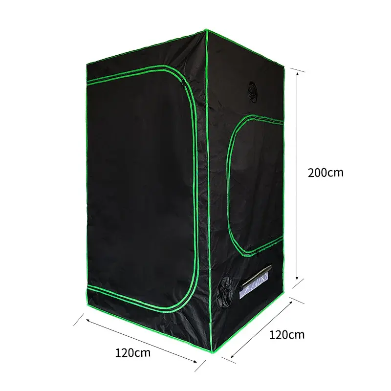 Growtent 120x120x200グローテントコンプリートキット防水水耕テント植物テントグローボックスグローキット