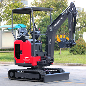 Miniexcavadora Industrial con Motor Ce Epa, Modelo Landward Xt18, Compacta, de 1 Tonelada, 2 Hidráulicas, Pequeña, Duradera, en Oferta - Product Image 3