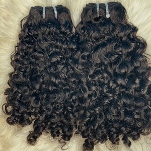 Stock USA 100% Capelli Umani Naturali Vergini Vietnamiti Lisci, Indiani, Birmani, Ricci Afro, Pixie, Italiani Grezzi, con Onde Profonde, in Fasci, All'ingrosso - Product Image 1
