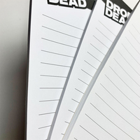 Bloc de Notas Personalizado al por Mayor, 50 Hojas, Tamaños A4, A5, A6, A7, Papel Legal para Escritura, Marketing, Notas, con Logotipo