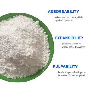 진흙 및 고양이 쓰레기 시추 용 다양한 크기의 벤토나이트 분말 및 덩어리 산업 응용 경쟁력 가격 - Product Image 3