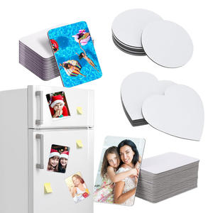 التسامي Mdf صورة شخصية فارغة قابلة لطباعة مغناطيس الثلاجة المخصص - Product Image 2