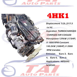อะไหล่แท้ญี่ปุ่นแท้ ยูโร 3 4HK1 สำหรับ Isuzu NPR400 NOR500 สภาพใหม่ มือสองแท้ - Product Image 4