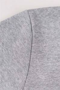 Sudaderas con cuello en V de entrega rápida para hombre, Jersey informal de entrenamiento atlético, Tops, bolsillo con cremallera, Terry francés liso ecológico - Product Image 6