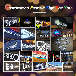 Personalizar 3D LED carta tienda frente signo barbería publicidad Logo pantalla al aire libre negocio signo para Decoración - Product Image 4