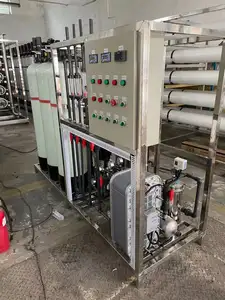 Filtre à eau EDI machine à eau ultra pure système d'osmose inverse 1000 litres par heure traitement de l'eau