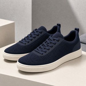 Nuevo Diseño, Zapatos Deportivos Negros de Malla para Hombre y <span class=keywords><strong>Mujer</strong></span>, de Caña Baja, con Cordones, Casuales, con Suela Gruesa Beige, Minimalistas, Estilo Urbano - Product Image 5