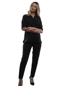 Pantalones de mujer "Koketka" Pantalones negros para damas - Product Image 2