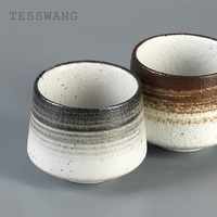 Ensemble de tasses en céramique multicolores esthétiques, style nordique minimaliste, kit cadeau de tasses à thé, tasses à expresso en porcelaine pour la décoration de la maison