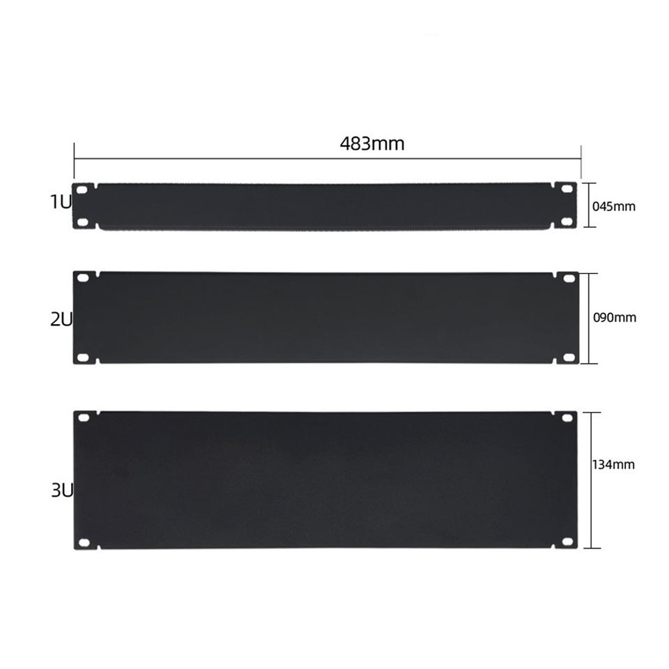OEM Logo 19-Inch Rack Blank Panels - Durable & Customizable
