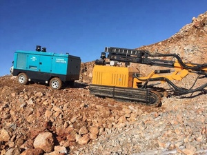 Máy nén khí trục vít khai thác kaishan sử dụng động cơ diesel cumins và vòi phun cơ khí - Product Image 3