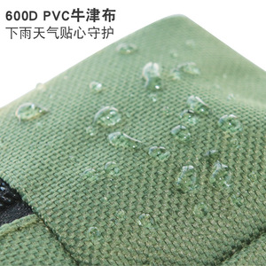Sac à dos de chasse souple en PVC 600D imperméable pour équipement d'entraînement extérieur pour chiens, fermeture éclair unisexe - Product Image 1