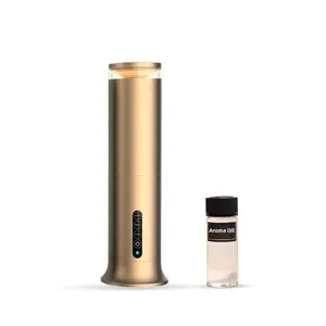 Luxury Aluminum Aroma 360 Hotel Lobby Rechargeable Wireless Tower Scent Diffuser Air Aroma Diffuser Difusor De Aromas