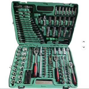 216 Piece Herramientas Auto Repair Spanner Ratchet Wrench Steel Car <b>Tool</b> <b>DIY</b> Automotive Mechanic Home Kit Set CRV-216 Profession - Product Image 1