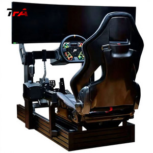 aluminium simulateur de cockpit de course siège voiture conduite simulateur de course jeu de cockpit simulateur de course - Product Image 4