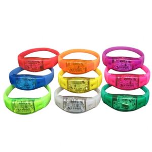 Pulsera LED Personalizada con Control DMX, Pulsera LED Intermitente de Silicona para Conciertos, Fiestas y Creación de Atmósfera - Product Image 1