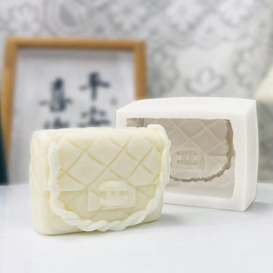 YS bricolage parfum sac luxe vent femme sac à main à la main aromathérapie bougie plâtre Silicone moule gâteau cuisson Fondant outils - Product Image 2