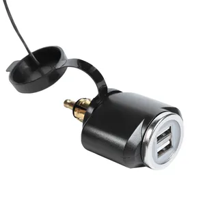 <span class=keywords><strong>Adaptateur</strong></span> de prise d'alimentation pour <span class=keywords><strong>moto</strong></span> 31A double USB 5V à charge rapide <span class=keywords><strong>BMW</strong></span> DIN Powerlet pour téléphones mobiles <span class=keywords><strong>GPS</strong></span> - Product Image 1