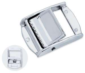 Hebilla de leva de perfil bajo Hebilla de leva de metal Hebilla de leva deslizante de correa de 1,5" - Product Image 3