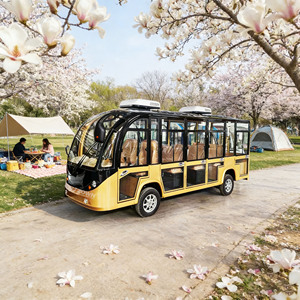 Autobús Eléctrico de Gran Rendimiento para Turismo, Lujoso, Personalizable en Color, 23 Asientos, Batería de Litio, Puertas para Pasajeros - Product Image 1