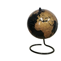 Globe terrestre en PVC pour enfants avec support pour gratter et révéler les cartes du monde, 20 cm, jouet éducatif décoratif