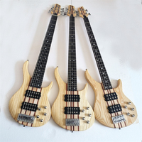 Guitare basse électrique 4 cordes, 5 cordes, 6 cordes, guitare basse électrique de haute qualité avec manche traversant le corps, micros actifs
