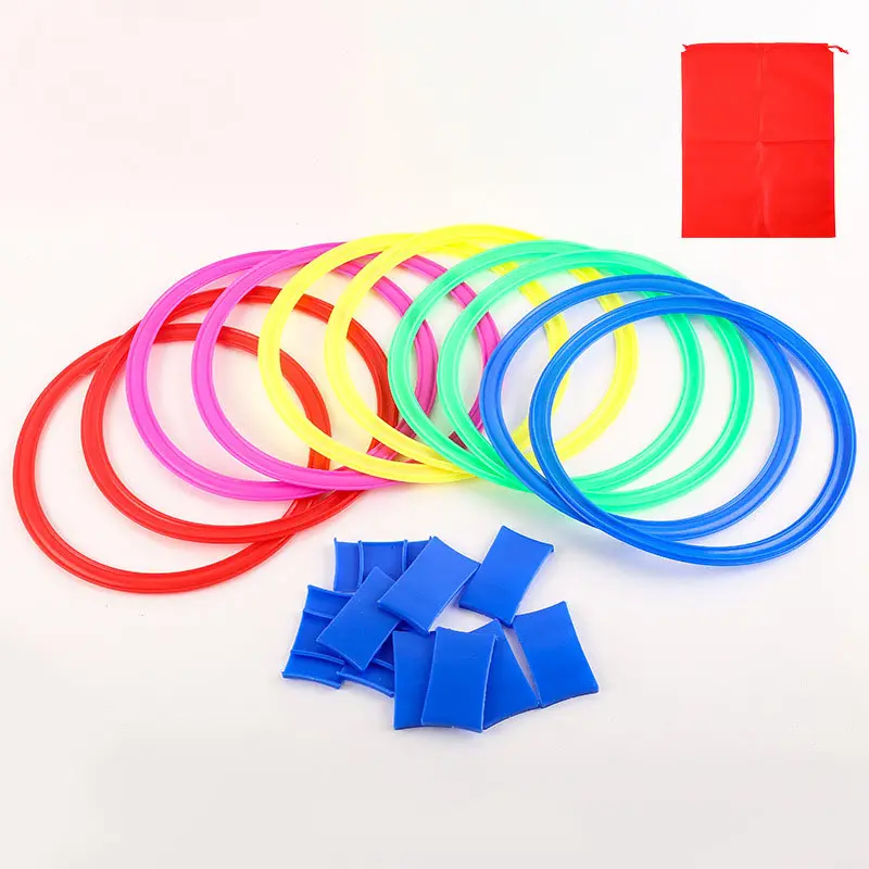 Hoye Craft Training jump hoops toy game Obstacle Course Kids Training Game funny hopscotch ring