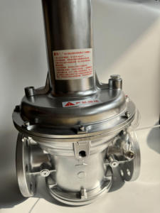 Válvula reductora de presión <span class=keywords><strong>AGV</strong></span> controla la presión del gas de salida del gas en la tubería de gas filtro útil - Product Image 5