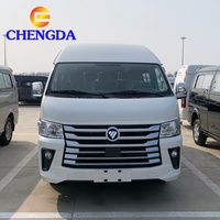 Minibús de Pasajeros Foton View G9 de Techo Alto, 2.8T Diésel, Manual, Volante a la Izquierda, Carrocería Ancha, 19 Asientos, para Venta en el Mercado Africano