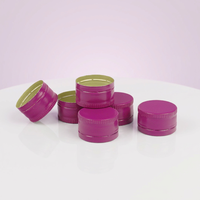 Capuchon en aluminium rose anti-vol, capuchon de bouteille de vin, capuchon en aluminium pour soda gazeux