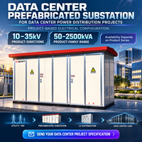 Solusi Proyek Kustom Peralatan Distribusi Daya Listrik MV LV Tipe Box Substation Prefabrikasi Pusat Data
