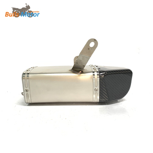 Tubo de <span class=keywords><strong>escape</strong></span> delantero, tapa de fibra de carbono <span class=keywords><strong>para</strong></span> Yamaha FZ07 MT07 XSR700, silenciador de <span class=keywords><strong>Escape</strong></span>, sistema de <span class=keywords><strong>escape</strong></span> completo, 1, 2, 2 - Product Image 6