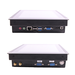 Ecsuu OEM/ODM IP68 wasserdichtes Linux/Win10 industrie-pana-pc kapazitiv eingebettet/An Der Wand montiert lufter Los tất cả trong một - Product Image 2