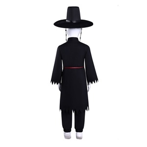 Disfraz de Jinu de Saja Boys, Disfraces de Cazadores de Demonios, Nuevo Cosplay de Anime para Halloween, Trajes Negros con Sombrero, Pantalones y Abrigo para Adultos y Niños - Product Image 6